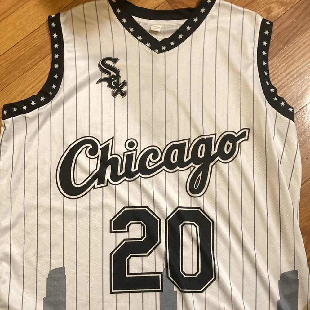 Chicago White Sox jersey tank top number 20 size XL - Picture 5 of 6